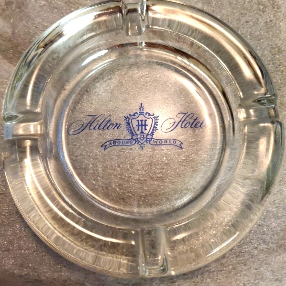 Vintage Hilton Ashtray